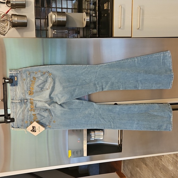 💕MOTHER SUPERIOR💕 MOTHER x BOWIE The Super Cruiser ~ The Jean Genie 30 NWT - Picture 15 of 17